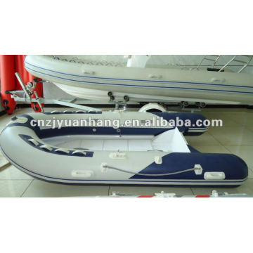 (CE) RIB 330 pvc tube rigid fiberglass hull inflatable boat